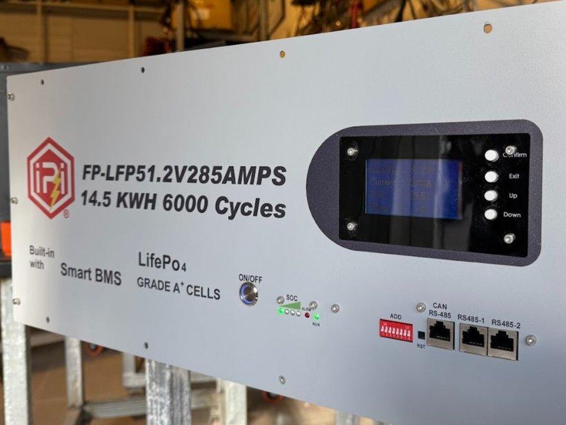 Solar panels and battery storage